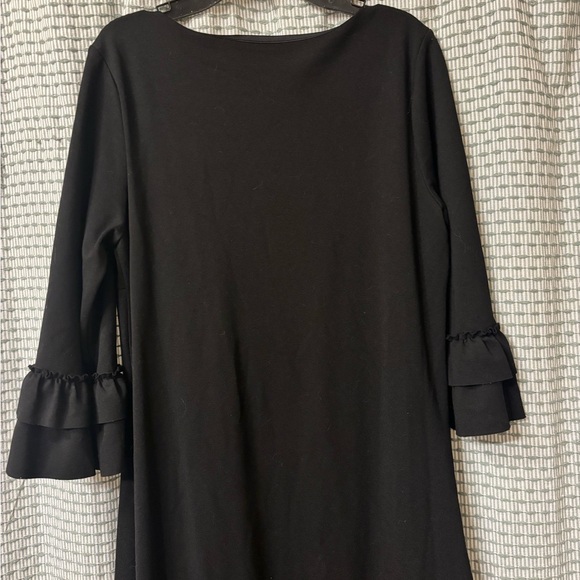 Dainty Jewells Classic Black Ruffle Sleeve Dress - Picture 5 of 5